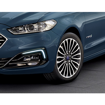 Ford Mondeo (09/2014 - ..) lichtmetalen velg 18" 10 X 2-spaaks design, Flash Grey Machined