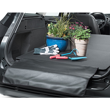 Ford Mondeo 09/2014 - .. estate luggage compartment mat black, with Mondeo logo