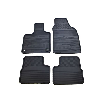 Fiat 500e floor mats rubber
