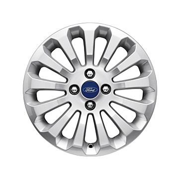 Ford alloy wheel 15" 13-spoke design silver
