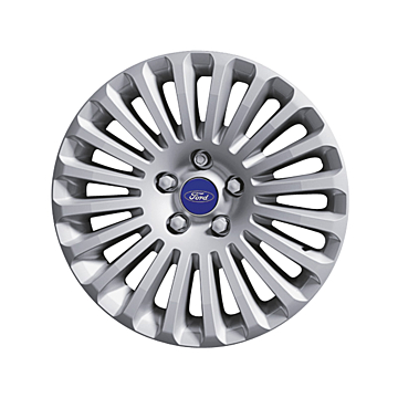 Ford alloy wheel 16" 20-spoke design, silver
