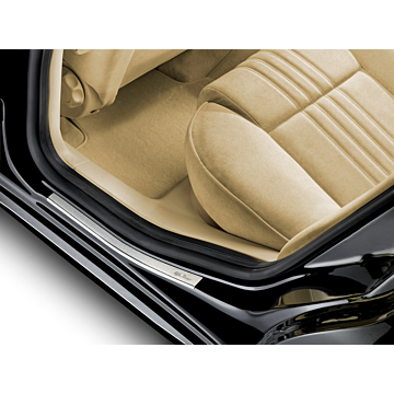 Alfa Romeo 159 scuff plates rear aluminium