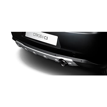 Citroën C3 2010 - 2016 diffusor for rear bumper