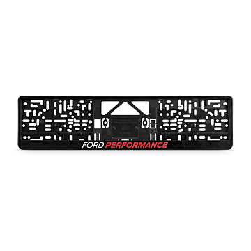 Ford Performance license plate holder