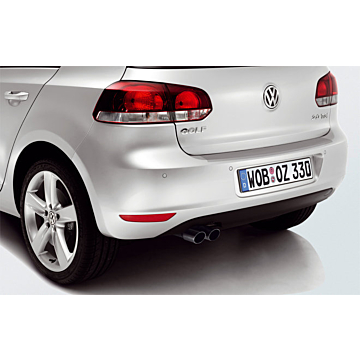 Volkswagen Golf 6 rear bumper molding transparent