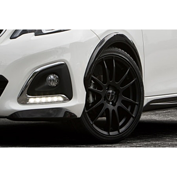 Musketier Peugeot 108 front spoilers black