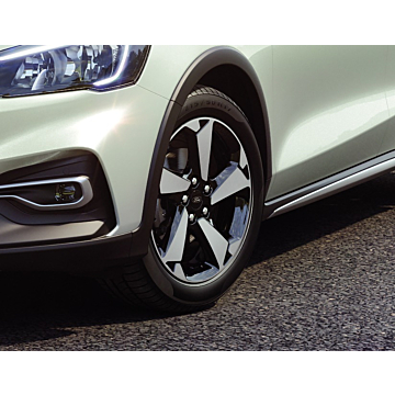 Ford Focus (04/2018 - ..) alloy wheel 17" 5-spoke design, polished black