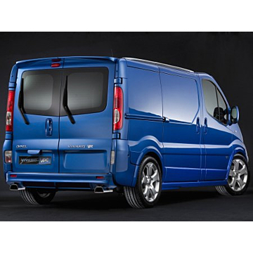 Opel Vivaro VPC 2001 - 2014 rear doors spoiler