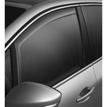 Peugeot 208 (2012 - 2019) 5-drs / 2008 (2013 - 2019) wind deflectors