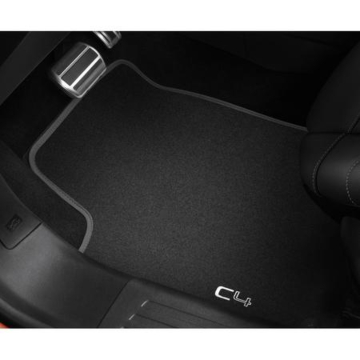 Citroen C4 (2020 - ..) / C4 X (2022 - ..) set of velour floor mats front and rear