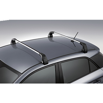 Hyundai i20 5-drs (2015 - ..) roof rack, aluminium