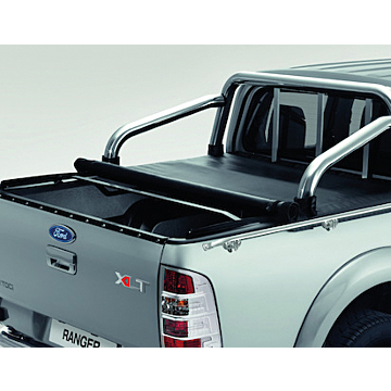 Ford Ranger (2006 - 10/2011) afdekzeil soft, zwart