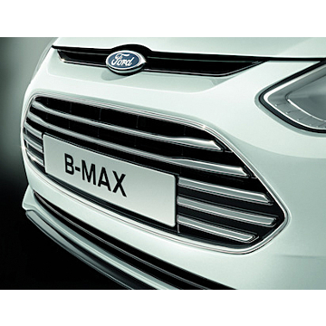 Ford B-MAX (2012 - 2018) skid plate front bumper black