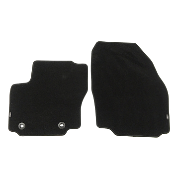 Ford Galaxy / S-MAX 03/2010 - 07/2012 floor mats, premium velours front, ivory black