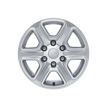 Ford Ranger (11/2011 - 08/2015) alloy wheel 17" 6-spoke design, silver