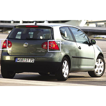 Volkswagen Golf 5 outside tail lights