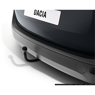 Dacia Lodgy (swan neck) tow bar with cable set 7-pin