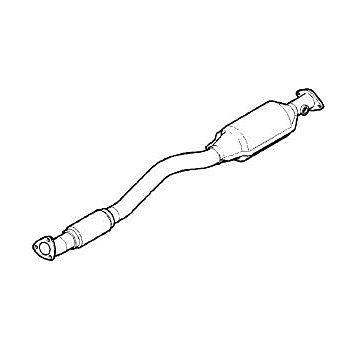 Opel Astra G OPC / Zafira A OPC voorpijp met katalysator