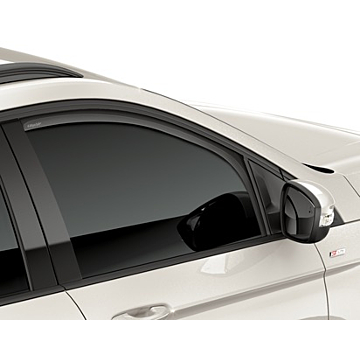 Ford Edge (01/2016 - ..) wind deflectors, front door side window, black