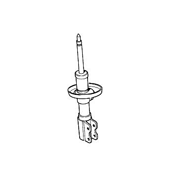 Opel Astra G shock absorbers front