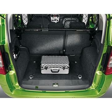 Fiat Qubo retaining net on trunk floor panel