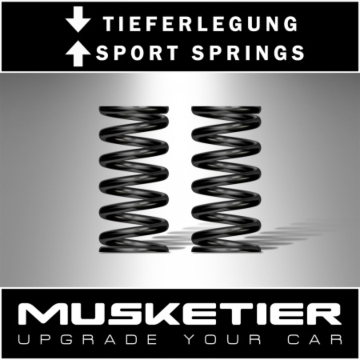 Musketier Citroën Saxo lowering springs ca. 30 mm