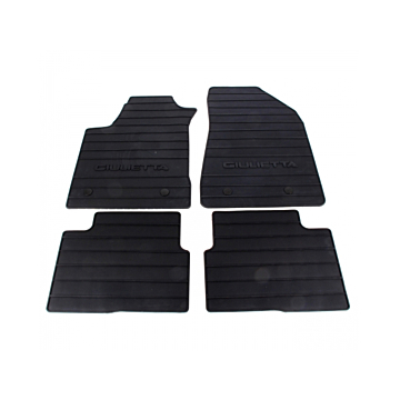 Alfa Romeo Giulietta floor mats rubber with Giulietta logo