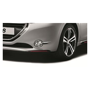 Peugeot 208 front bumper spoiler