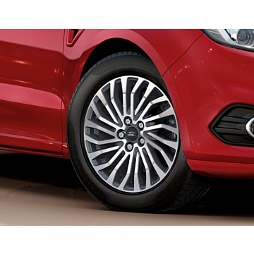 Ford Galaxy / S-MAX (06/2015 - 04/2023) alloy wheel 17" 10 X 2-spoke design, Pearl Grey