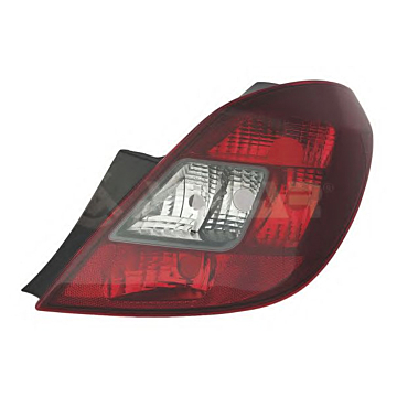 Opel Corsa D 5-drs tail light right dark