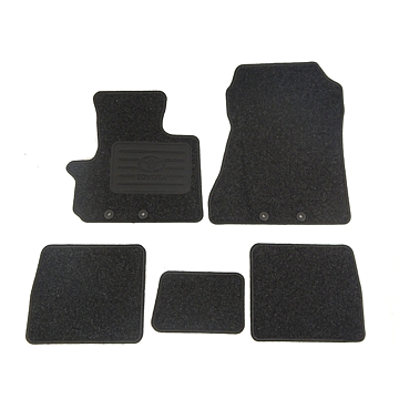 Toyota IQ (2008 - 2014) floor mats needle velt 