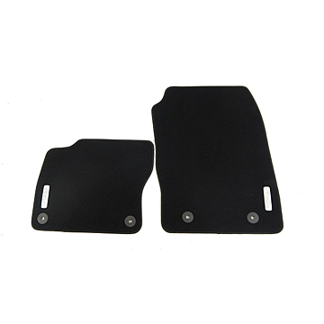 Ford Focus (02/2015 - 03/2018) floor mats, premium velour front, black