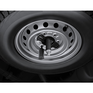 Ford Ranger (02/2019 - ..) spare wheel lock (not for Raptor)