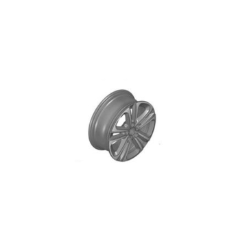Citroen alloy wheel STARLIT 16" with transparent varnish