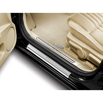 Alfa Romeo 159 scuff plates front aluminium