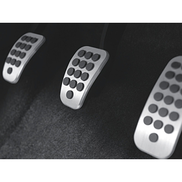 Ford Fiesta 09/2008 - 10/2012 pedals aluminium