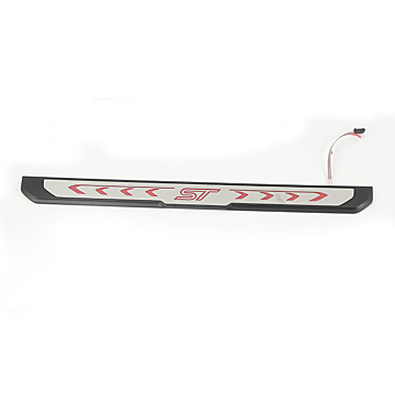 Ford Fiesta 09/2008 - 2017 ST side sill protector right stainless steel 3-drs illuminated