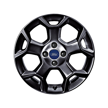 Ford Ka (09/2008 - 05/2016) alloy wheel 16" 5-spoke Y-design Panther Black