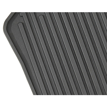 Ford Ecosport 10/2013 - .. rubber floor mats rear, black