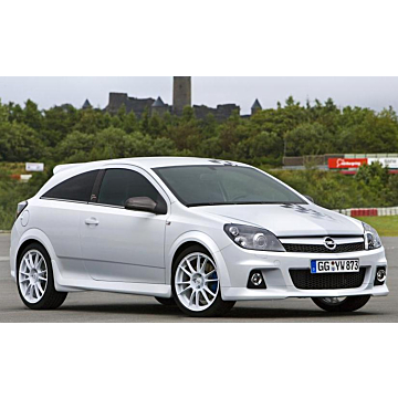 Opel Astra H OPC Nürburgring Edition flag for the motor hood
