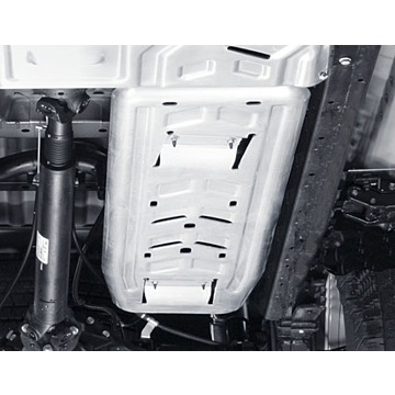 Ford Ranger (02/2019 - ..) except Raptor underbody protection for fuel tank, aluminum