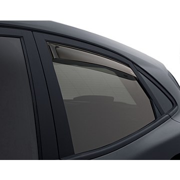 Ford Puma (10/2019 - ..) wind deflectors, rear door side window, black