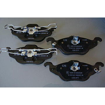 Opel Astra G / Zafira A brake pads front side