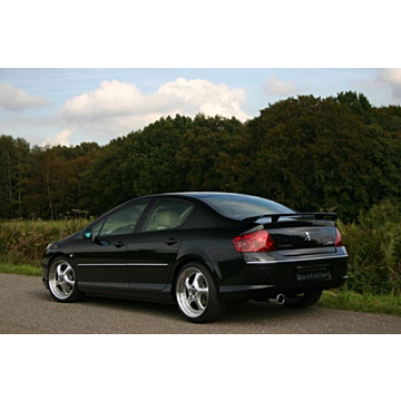 Musketier Peugeot 407 exhaust stainless steel 1xØ90 mm