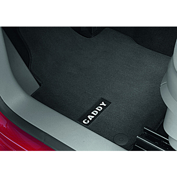 Volkswagen Caddy 2011 - 2015 floor mats velor, rear
