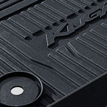 Ford Kuga (09/2016 - 11/2019) front floor mats, all-weather, with raised edges, black RHD