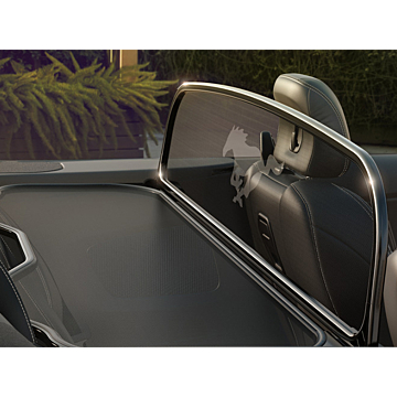 Ford Mustang (03/2015 - ..) wind deflector with Mustang logo