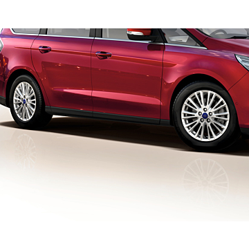 Ford Galaxy / S-MAX (06/2015 - 04/2023) alloy wheel 17" 10-spoke V-design, Sparkle silver