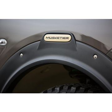 Musketier Citroën C4 Cactus emblemen voor wielkastverbreders 4 stuks gelakt