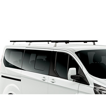 Ford Tourneo / Transit Custom (08/2012 - 09/2023) Q-Top roof rack set with 3 crossbars